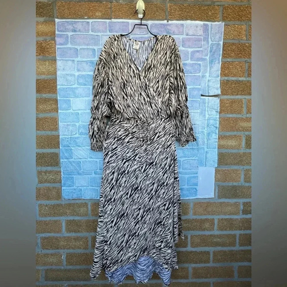 BALI ELF  Set Sail Puff Sleeve Wrap Dress XXXL - Picture 4 of 17